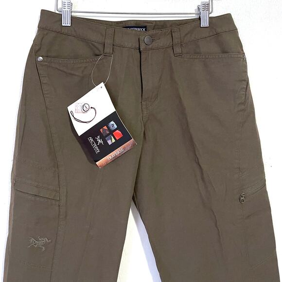 ARC'TERYX NWT VTG Rare Y2K Alibi Traverse Capri Pants Americano Women’s Sz 6 - Picture 4 of 14